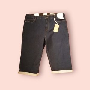 Angels Blue Denim Capris size 20W